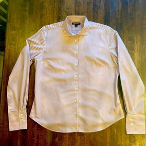 Lands’ End Fitted Button Down Sz 14
